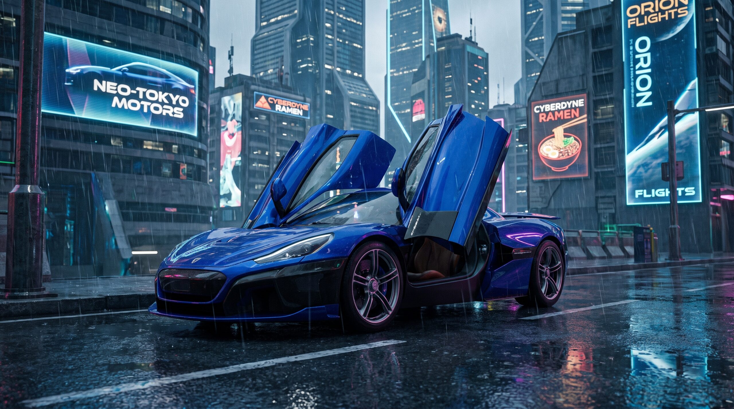 Sapphire Hyper Coupe Wallpaper